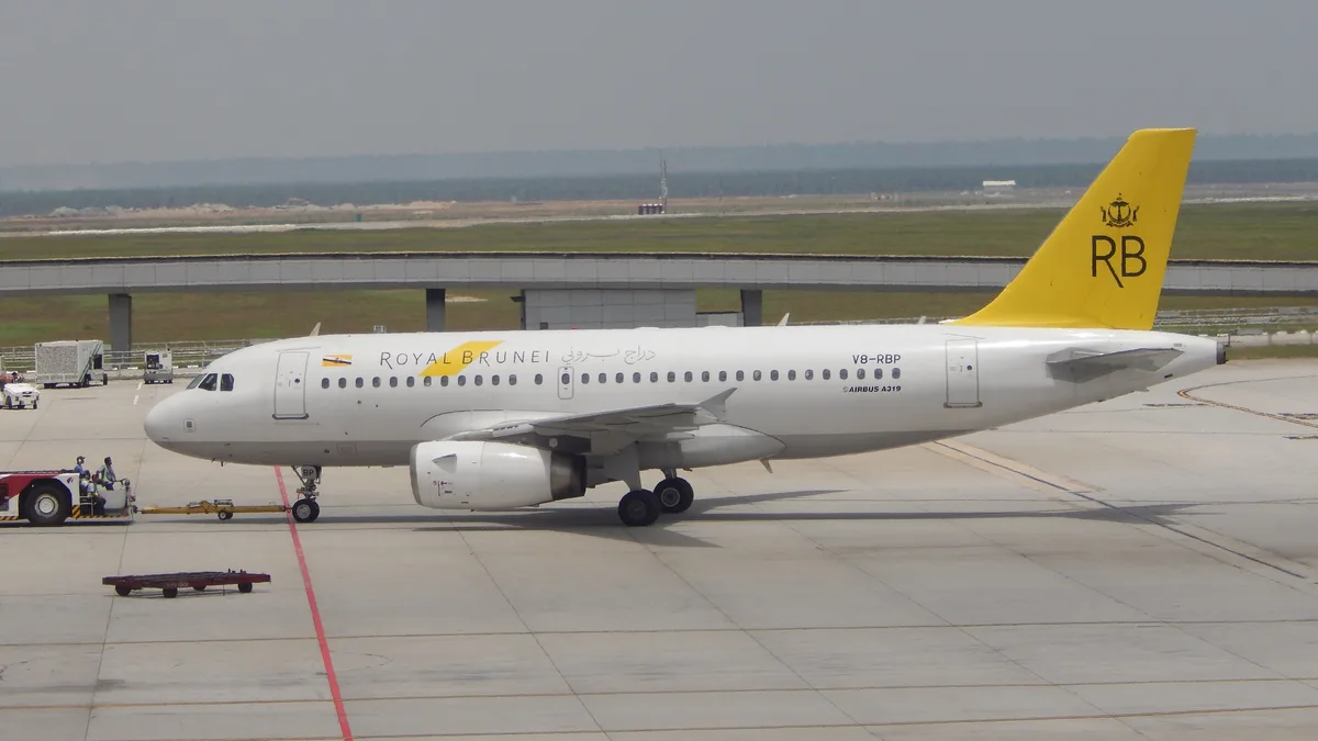 Royal Brunei aircraft