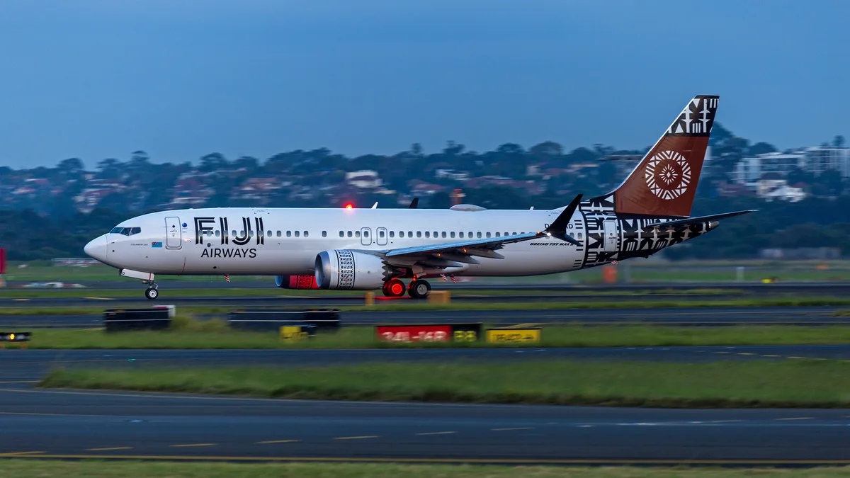 Fiji Airways aircraft