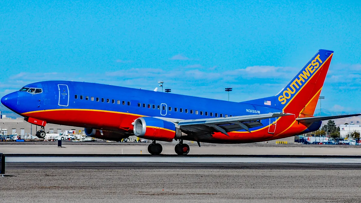 Southwest Airlines aircraft