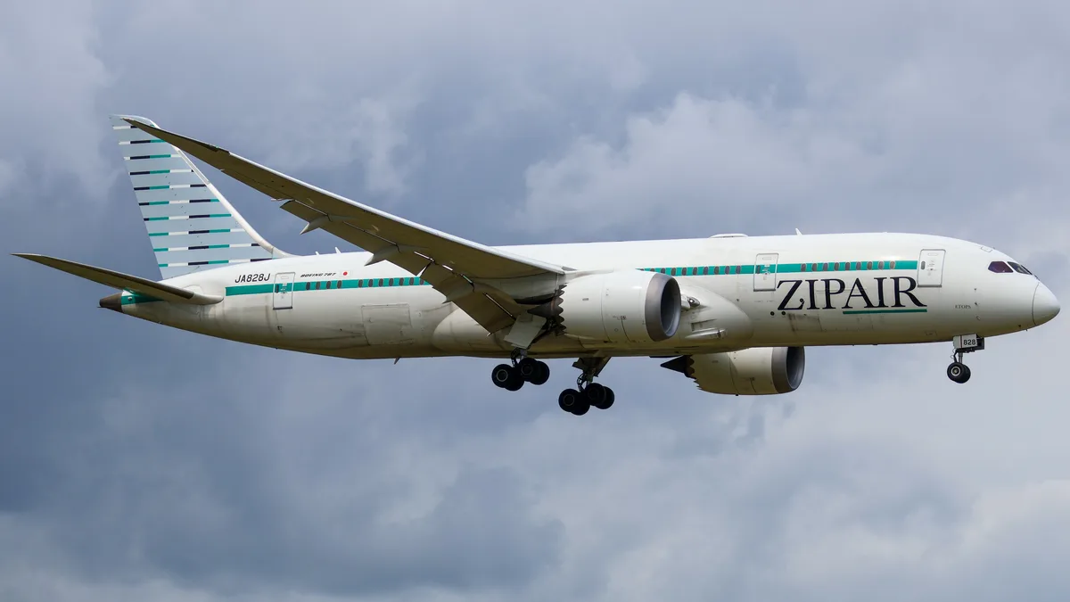 ZIPAIR aircraft